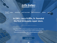 Tablet Screenshot of griffinbros.com